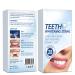 Teeth Whitening Strips - 28 Strips Enamel Safe for Whiter Teeth Non-Sensitive Formula Deep Stains Removal Tooth Whitening Mint