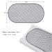 Buy Soonhua 3x Wrap Documents - Super Soft Bamboo Cotton Changing Pad Waterproof & Washable Ideal for Home & Travel - Gray Oval - Buy Online on GoSupps.com