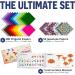 Origami Paper Kit - 350 Sheets, 20 Colors, 6x6 Size, 50 Traditional Japanese Patterns, Origami Book with 25 Easy Colored Projects - Ideal for Kids Crafts and Christmas Gifts for Boys 8-12 - Buy Online on GoSupps.com