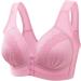 HUyydza Women s Sexy Lace Front Button Padded Tank Top - Adjustable Shoulder Straps in Hot Pink | International Shipping - Buy Online on GoSupps.com