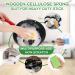Biodegradable Colored Kitchen Sponge 16-Pack - Non-Scratch Cellulose Dishwashing Sponge - Natural Cleaning Scrub - 16 Count - Buy Online on GoSupps.com