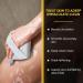 GSAFEME Exfoliating Bath Sponge - Bamboo Charcoal Body Scrubbers for Daily Skincare - Buy Online on GoSupps.com