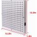 Red Light Therapy Device - 45W LED Panel 660nm/850nm for Skin Beauty, Pain Relief, Muscle & Joint Health - Buy Online on GoSupps.com