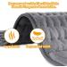 Heating Cushion - Soft Flannel Heat Pad for Back Neck Shoulder & Belly | Automatic Shutdown | Dark Gray 85x43cm - Buy Online on GoSupps.com