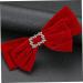 hair accessories hair clip for wedding hair gems for women wedding hair clips wedding hair bow bobby pin bow hair barrettes for women bow spring hairpins chic bow headdress vintage - Buy Online on GoSupps.com