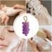 Savon Grapevine savons en forme de n ud de raisin savons artisanaux en forme de raisin savon solide naturel saponification froid pour le nettoyage du corps et du visage (1 Violet) 1 Violet - Buy Online on GoSupps.com