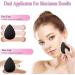 Beauty Sponge Holder Set - Ideal Protection and Storage for Makeup Sponges Black - Buy Online on GoSupps.com