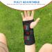 Sioven Carpal Tunnel Wrist Support Brace with 3 Straps Metal Splint Stabilizer - Carpal Tunnel Wrist Splint for Sprains and Tendonitis (Black Right Hand L/XL) Sioven Wrist Support Right Hand L/XL - Buy Online on GoSupps.com