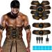 LEMEG EMS Training Device | Abdominal Muscle Trainer | Fast & Effective Full Body Coach | 6 Modes 15 Intensities & 12 Replacement Pads | International Shipping Available - Buy Online on GoSupps.com