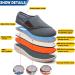 Orthopedic Arch Support Walking Shoes for Elderly Women - Light Gray, Men 7.5/Women 9 - Buy Online on GoSupps.com