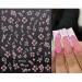 JMEOWIO Spring Flower Hibiscus Nail Art Stickers - 9 Sheets Colorful Self-Adhesive Floral Decals for Summer Nail Design - Buy Online on GoSupps.com