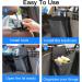TeTupGa Car Trash Can with Lid - Collapsible Mini Bin with Headrest Hook - Waterproof Car Garbage Can and Organizer - Black - Buy Online on GoSupps.com
