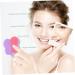KOMBIUDA Facial Cleansing Brush exfoliator Silicone Brush for face Silicone Facial Cleansing Brush face wash Brush Silicone face Scrubber for Women face Brush Bath Brush Silica Gel The face 7x7cm As Shown - Buy Online on GoSupps.com