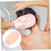 Buy Mud Bath Towel & Exfoliating Gloves Premium Bathing Mittens for Body Scrubbing | Silk Pink Lotus Color - Buy Online on GoSupps.com