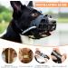 Vossot Silicone Basket Muzzle for Small & Medium Dogs - Adjustable Black Eat & Drink Friendly - Buy Online on GoSupps.com