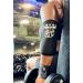 Elbow Sleeves with Wrist Wraps - Light Compression for Powerlifting & Weightlifting | Small Platinum/Black - International Shipping - Buy Online on GoSupps.com