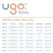 UGO Leg Pockets (10-Pack) - Soft Back Urinary Drainage Bags & Catheter Leg Bags | T-Shaped & Lever-Shaped | 500ml Capacity - Buy Online on GoSupps.com