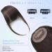 Dark Brown Fringe Hair Clip - Real Human Hair Extensions - Buy Online on GoSupps.com