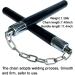 MSGumiho Solid Rubber Training Nunchucks for Beginners, Adults, and Professionals - Steel Chain with Bearing Ball System - Practice and Perform with Safety (1PCS) - Buy Online on GoSupps.com