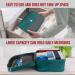 PKQP Empty First Aid Bag - Portable Medical Supplies Organizer for Home, Office, and Outdoor Activities - Green - Buy Online on GoSupps.com