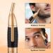 Buy Portable Waterproof Nose & Ear Hair Trimmer - Electric Trimmer with Large Storage Bin for Easy Cleansing | Perfect for Home & Travel - Buy Online on GoSupps.com