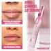 EONFAVE Pink Lip Serum Rosa Essence Lip Oil Hydrating Plumping Lip Gloss Pink Essence lip care lip serum for longlasting hydration and repair - Buy Online on GoSupps.com