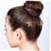 WOFASHPURET Invisible Hairpin Hair Pin Comb Star Hair Clip Star Clips Hair Clips for Women Hair Accessories for Girls Hair Finishing Fixer Comb Tiara Bangs Holder Miss Resin 13.50X4.00X0.50CM Yellow - Buy Online on GoSupps.com