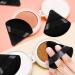 Buy WLLHYF 8Pcs Triangle Powder Puffs - Washable & Reusable Velour Cotton Makeup Sponge for Face & Under Eyes - Perfect Loose Powder Tool (Black) - International Shipping Available - Buy Online on GoSupps.com