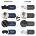 Silk Sleep Mask - Super Soft Blackout Eye Mask for Men & Women | Adjustable Strap | Natural Mulberry Silk (Black - Buy Online on GoSupps.com