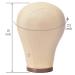 23 Inch Cork Canvas Mannequin Head with Stand for Wigs Making - Includes Wig Cap, T-Pins - Mount Hole for Easy Styling - Buy Online on GoSupps.com