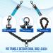 Eyein Double Dog Leash No Tangle - 360 Swivel Heavy Duty Reflective Lead for 2 Small/Medium Dogs, Blue - Dual Handle, Shock Absorbing, Comfortable Walking Training Splitter - M(3kg-16kg) - Buy Online on GoSupps.com