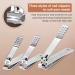 Balala Manicure Set Nail Clippers Cutters Professional Stainless Steel Pedicure Care Tools Grooming Tools Manicure&Pedicure Care Toe Finger Nail Clippers Cutters Nipper Case for Travel&Home 16P Brown - Buy Online on GoSupps.com