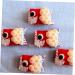 EXCEART 20 Pcs Diy Accessories Hair Pin Tiara Glow Tracks Cars Art Pin Headband Diy Materials Lapel Supplies Mx4pcs Redx4pcs - Buy Online on GoSupps.com