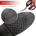 4-Layer Height Increase Insoles - Adjustable 1.2 to 2.95 Inches - Air Cushion Shoe Lifts for Men and Women - Buy Online on GoSupps.com