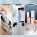 Miejmjia Travel Water Set - Pink Toothbrush Holder Dental Brush & Tooth Plaster Cups for Camping & Business Trips - Buy Online on GoSupps.com