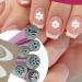 Cohbskj Nail Art Stamp Pen Set Nail Art Flower Stamp Pen Nail Art Stamping Pen Nails Art Stamp Pen Nail Stamp Pen DIY Nail Art Tools for Girls and Women with Different Patterns (6 PCS)