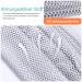 Hinataa Breathable Baby Sling | Adjustable & Quick-Drying Baby Carrier Wrap | 3D Network Design | Thick Shoulder Straps for Summer & Beach | Ideal for Newborns (Gray) - Buy Online on GoSupps.com
