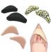 VIEEL 3 Pairs Soft Sponge Big Toe Plug Foot Brace Pads Adjustable Shoe Filler Unisex Shoe Inserts for Men & Women  Pumps  Flats  Sneakers