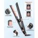 BESTOPE MIX Hair Straightener 25 mm 2 in 1 Ceramic Coating LCD Screen Fast Heating Straightener for Thick Frizzy and Long - Buy Online on GoSupps.com
