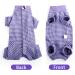 Lianzimau Katzenbody for Cats Post-Op | Long-Sleeved Catwear with E-Neck Band | Purple Streaked | M Size (1 Pack) - International Shipping Available - Buy Online on GoSupps.com