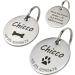 Personalized Dog Name Tag - Engraved Collar Tag 23mm | Custom Dog Cat & Puppy Tags with Symbol Selection | Ideal for Dog Day Gifts - Buy Online on GoSupps.com