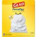 Glad ForceFlex Tall Kitchen Drawstring Trash Bags, 13 Gallon, Unscented - 120 Count - Buy Online on GoSupps.com