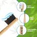 Eco-Friendly Bamboo Toothbrushes for Adults & Teens | 15 000 Ultra Soft Bristles for Gentle Oral Care - Buy Online on GoSupps.com