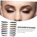TOVINANNA 72 Pairs Glitter Eyeliner Korean Eyeliner Eyelid Transfer Tape Self- Adhesive Tape Sticker Miss Eyes - Buy Online on GoSupps.com