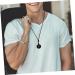 Minkissy 4-Piece Crystal Necklaces for Men & Women - Safety Buckle Coat Chain Decor | Stylish Protection Jewelry - Buy Online on GoSupps.com
