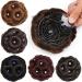 Traziewell Hair Donut Bun Brown Black Hair Bun for Women Ladies Hair Buns Donut Updo Hair Pieces Chignon Hair Extensions Thick Synthetic Hairpieces Brown Hair Extension 1213 FH001213 L - Buy Online on GoSupps.com