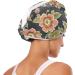 Vintage Flower Hair Towel 2 Pack | Super Absorbent Quick Dry Hair Turbans for Women & Girls - Buy Online on GoSupps.com