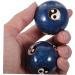 Tovinanna Hand Massage Balls Set - Red & Blue Chinese Baoding Balls for Wellness Gymnastics Training & Healthcare - Ideal Gift for Relaxation - Buy Online on GoSupps.com