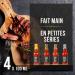 I LOVE SPICY The Barrel Reserve Series Coffret 4 Sauces Piquantes Vieillies en F ts de Ch ne dition Limit e Coffret Cadeau Gourmet Barrel Aged Collection 4 x100 ml - Buy Online on GoSupps.com