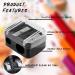 Dual Cosmetic Pencil Sharpener for Makeup Liner with Stainless Steel Blades - Includes Protective Cover and Waste Catcher - Perfect for Eyeliner, Lipliner, Eyebrow, and Lip Pencils - Buy Online on GoSupps.com